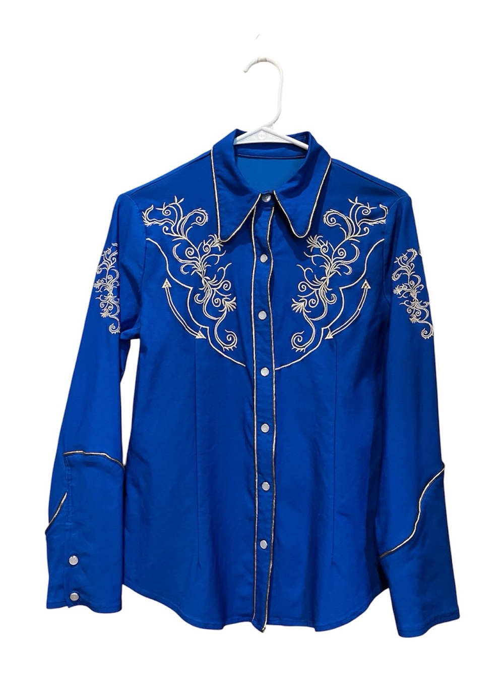 Embroidered Western-Style Shirt